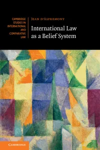 International Law as a Belief System_cover