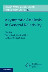 Asymptotic Analysis in General Relativity_cover