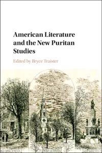 American Literature and the New Puritan Studies_cover