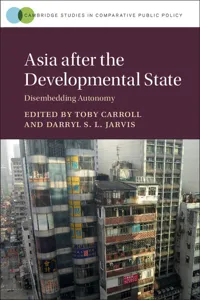 Asia after the Developmental State_cover