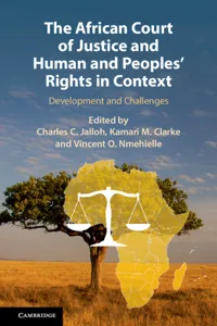 The African Court of Justice and Human and Peoples' Rights in Context_cover