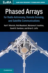 Phased Arrays for Radio Astronomy, Remote Sensing, and Satellite Communications_cover