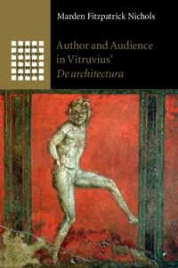 Author and Audience in Vitruvius' De architectura_cover