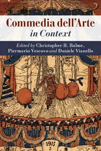 Commedia dell'Arte in Context_cover