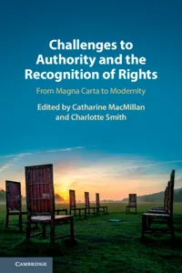 Challenges to Authority and the Recognition of Rights_cover