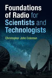 Foundations of Radio for Scientists and Technologists_cover