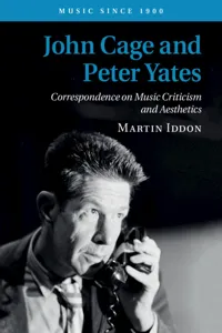 John Cage and Peter Yates_cover