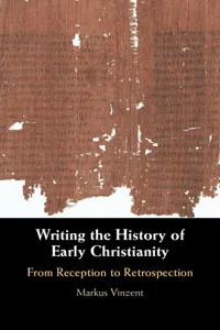 Writing the History of Early Christianity_cover