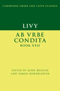 Livy: Ab urbe condita Book XXII_cover