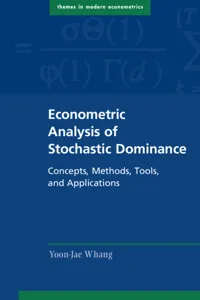 Econometric Analysis of Stochastic Dominance_cover