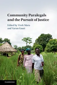 Community Paralegals and the Pursuit of Justice_cover