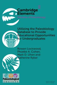 Utilizing the Paleobiology Database to Provide Educational Opportunities for Undergraduates_cover