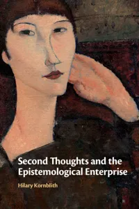 Second Thoughts and the Epistemological Enterprise_cover