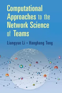 Computational Approaches to the Network Science of Teams_cover