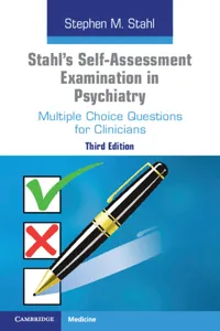 Stahl's Self-Assessment Examination in Psychiatry_cover