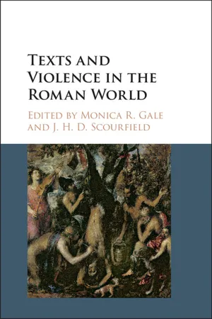 Texts and Violence in the Roman World