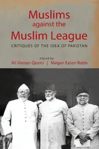 Muslims against the Muslim League_cover