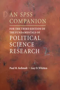 An SPSS Companion for the Third Edition of The Fundamentals of Political Science Research_cover