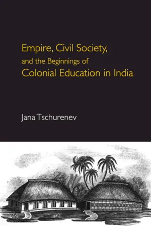 Empire, Civil Society, and the Beginnings of Colonial Education in India