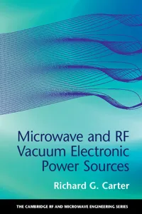 Microwave and RF Vacuum Electronic Power Sources_cover