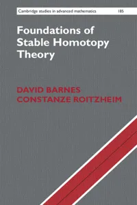 Foundations of Stable Homotopy Theory_cover