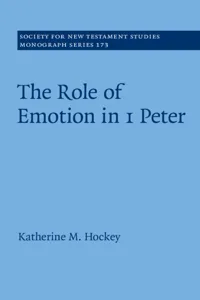 The Role of Emotion in 1 Peter_cover