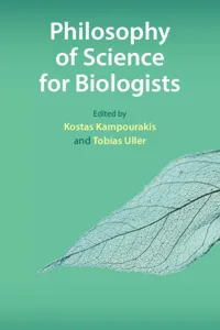 Philosophy of Science for Biologists_cover