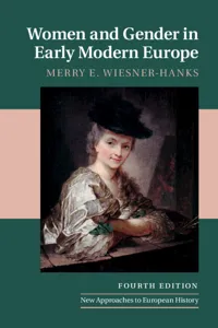 Women and Gender in Early Modern Europe_cover