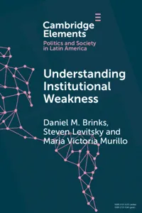 Understanding Institutional Weakness_cover