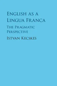 English as a Lingua Franca_cover