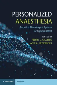 Personalized Anaesthesia_cover