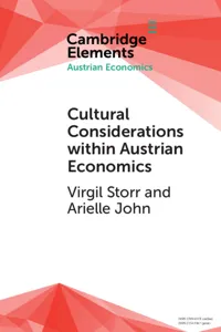 Cultural Considerations within Austrian Economics_cover