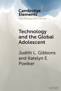 Technology and the Global Adolescent_cover