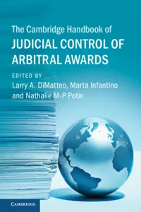 The Cambridge Handbook of Judicial Control of Arbitral Awards_cover
