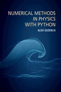 Numerical Methods in Physics with Python_cover