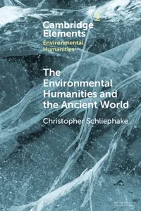 The Environmental Humanities and the Ancient World_cover