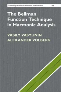 The Bellman Function Technique in Harmonic Analysis_cover