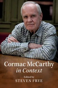 Cormac McCarthy in Context_cover