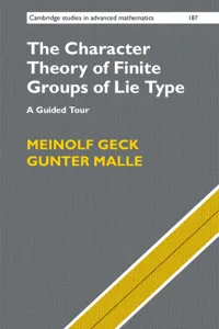 The Character Theory of Finite Groups of Lie Type_cover