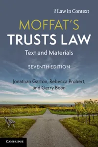 Moffat's Trusts Law_cover