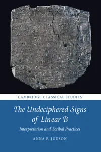 The Undeciphered Signs of Linear B_cover