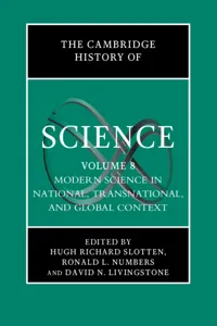 The Cambridge History of Science: Volume 8, Modern Science in National, Transnational, and Global Context_cover