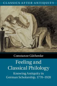 Feeling and Classical Philology_cover