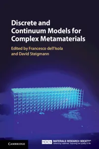 Discrete and Continuum Models for Complex Metamaterials_cover