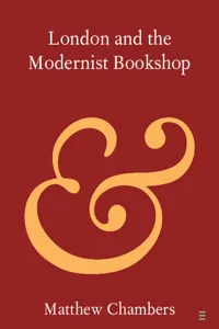 London and the Modernist Bookshop_cover