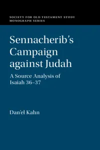 Sennacherib's Campaign against Judah_cover