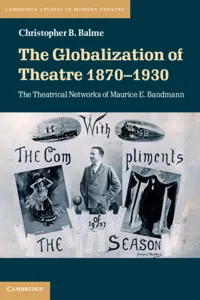 The Globalization of Theatre 1870–1930_cover