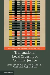 Transnational Legal Ordering of Criminal Justice_cover