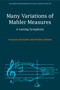 Many Variations of Mahler Measures_cover