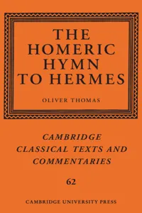 The Homeric Hymn to Hermes_cover